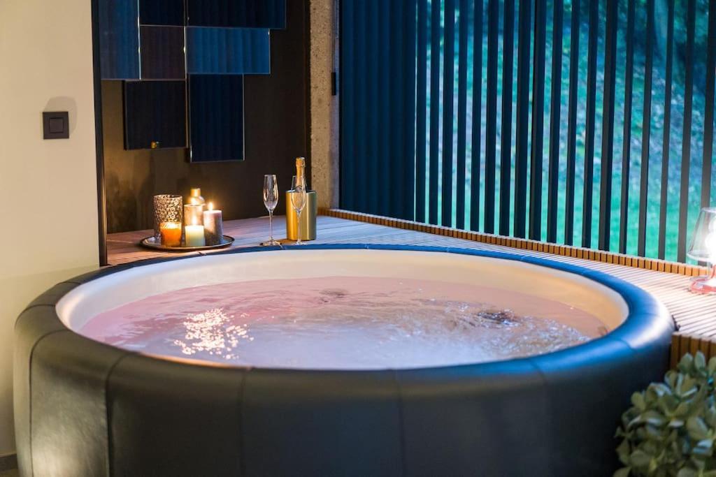 Buenas Noches Villa Standing Piscine & Wellness Boncelles Esterno foto